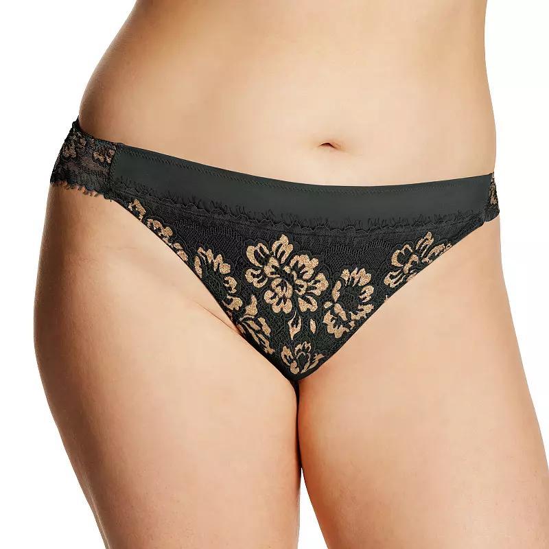 Maidenform Lace Back Tanga Underwear 40159, Womens Red Sunset Gold Product Image