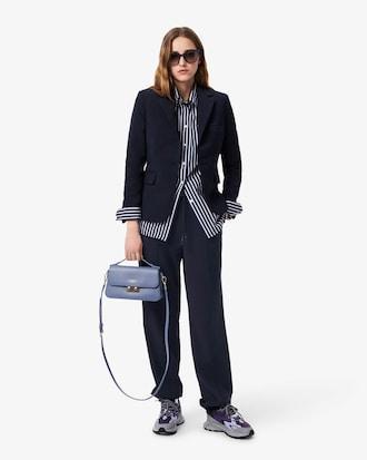 Oversized Wool Blend Track Pants Product Image