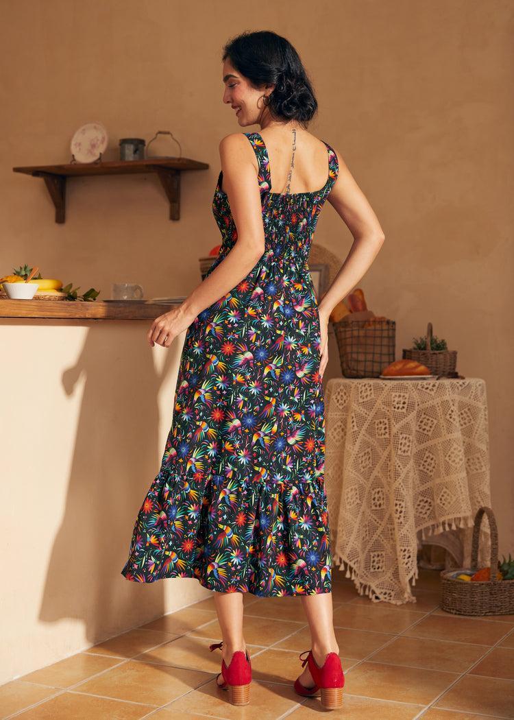 Riviera Stroll Midi Dress Product Image