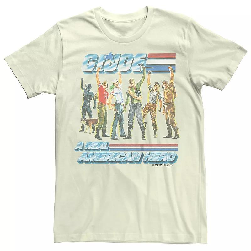 Men's G.I. Joe Classic American Hero Graphic Tee, Size: XL, Natural Product Image