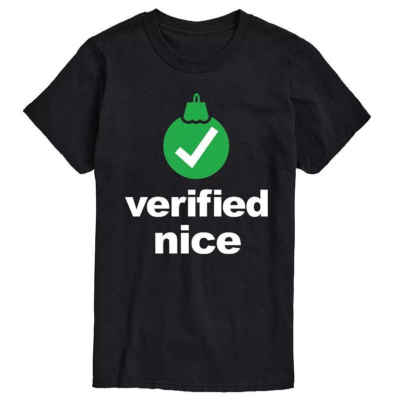 Big & Tall Verified Nice Graphic Tee, Mens Product Image