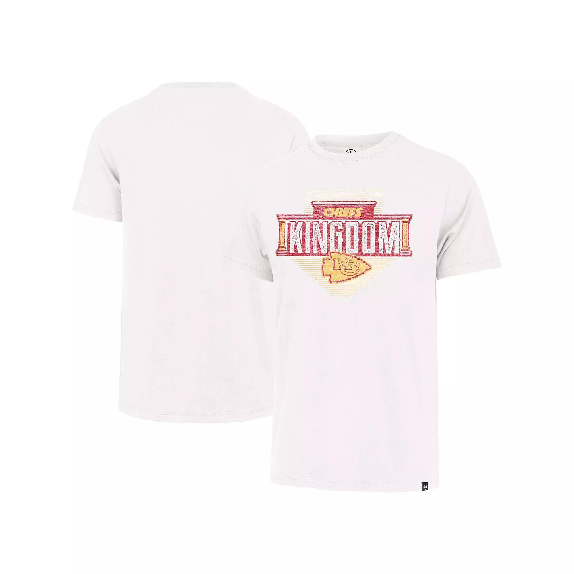 Men's '47 White Kansas City Chiefs Regional Franklin T-Shirt,  Product Image