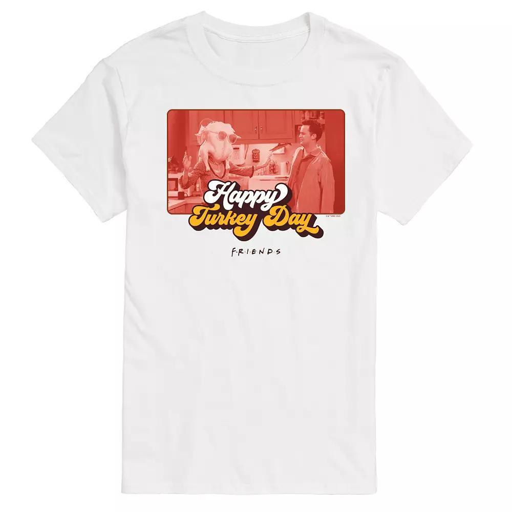 Big & Tall Friends Happy Turkey Day Graphic Tee, Men's,  Product Image
