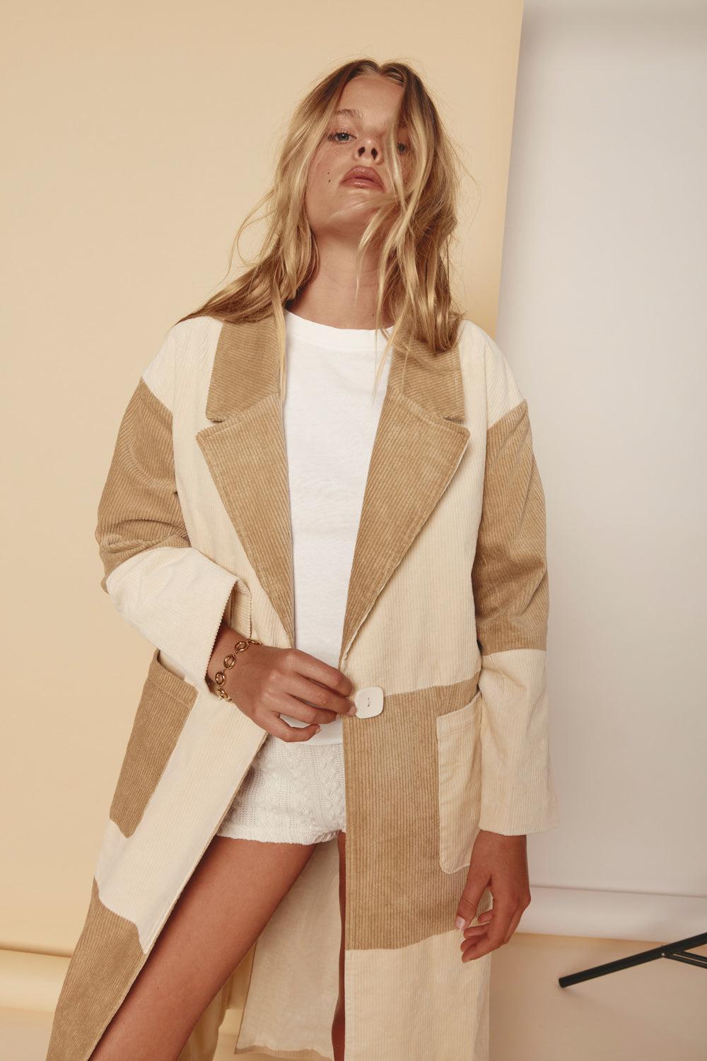 Keira Trench Coat Natural Product Image