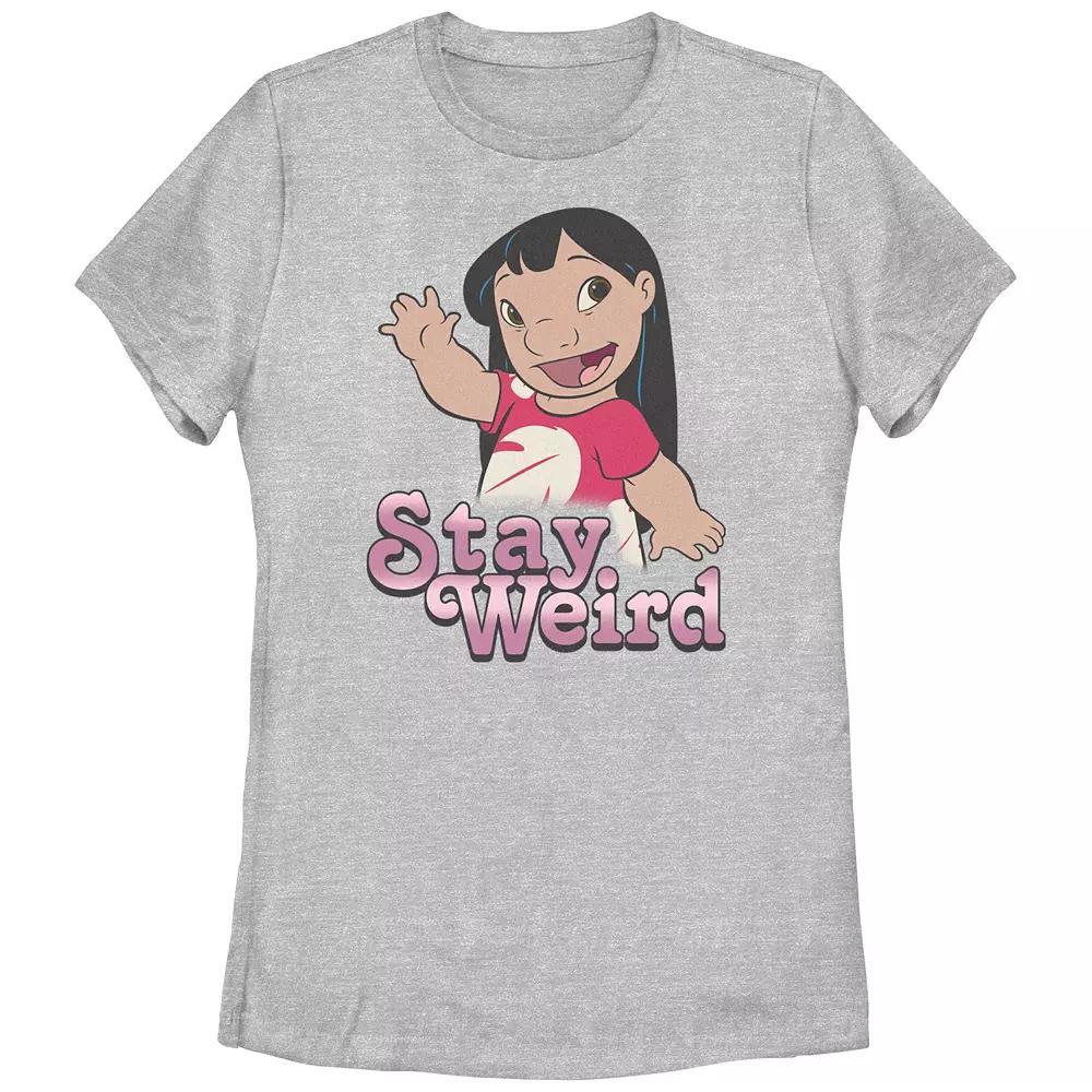 Disney's Lilo & Stitch Women's Lilo Stay Weird Tee, Girl's,  Product Image