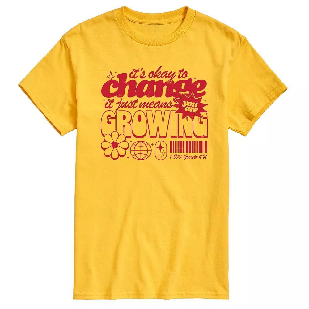 Men's Okay To Change Graphic Tee,  Product Image