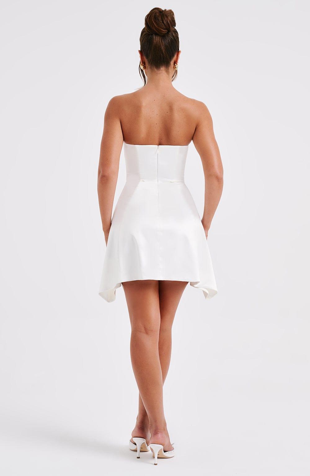 Freja Mini Dress - Ivory Product Image
