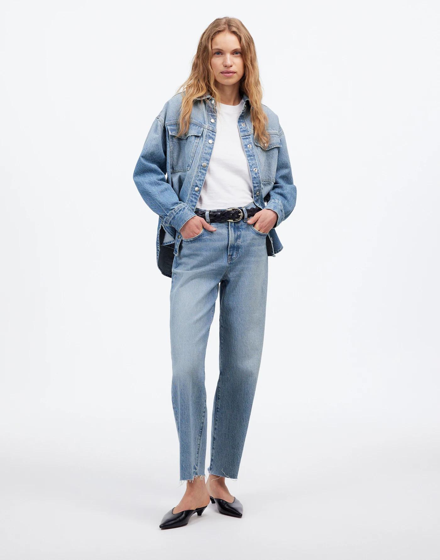 The Perfect Vintage Wide-Leg Crop Jean Product Image