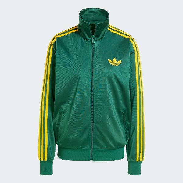 adidas Adicolor Classic Firebird Loose Track Top Black 2XS Womens Product Image