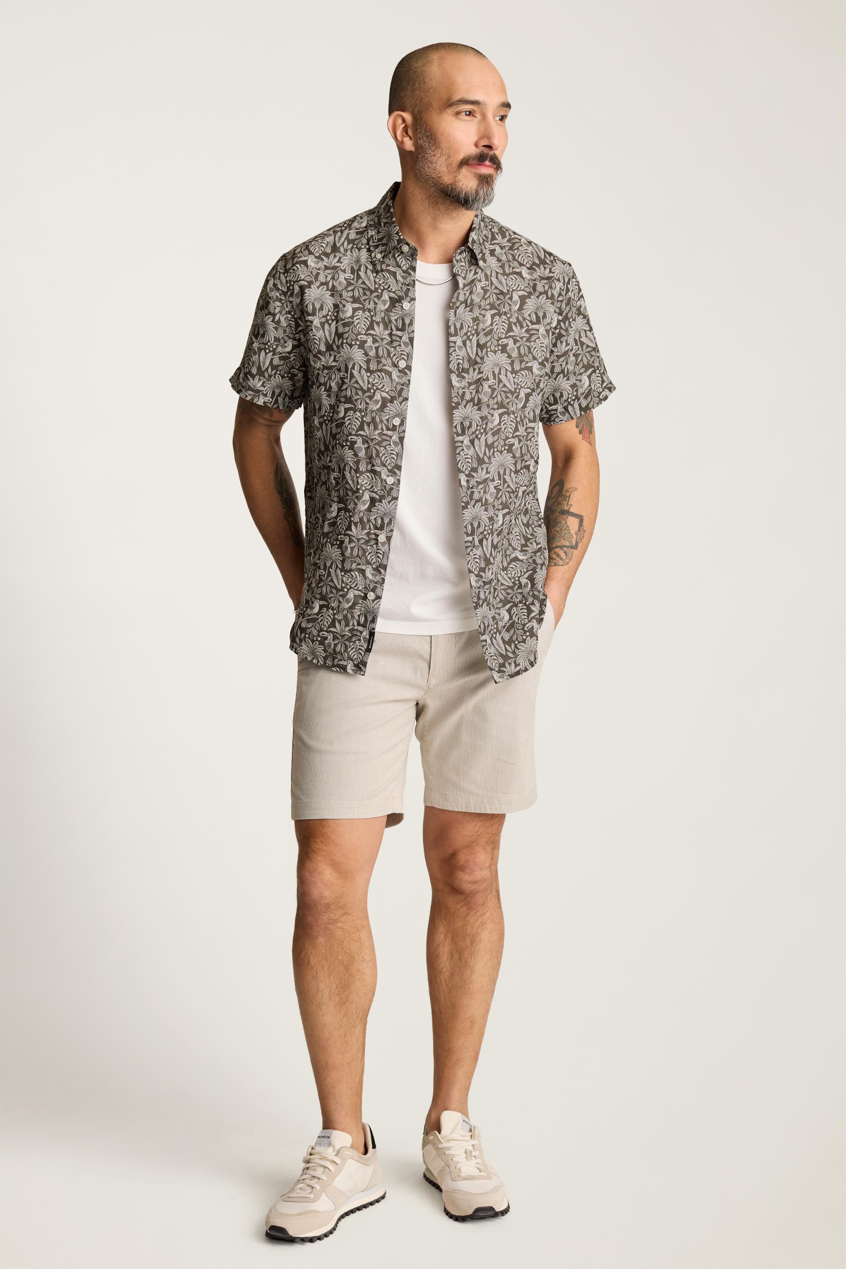 Riviera Linen Short Sleeve Shirt Product Image