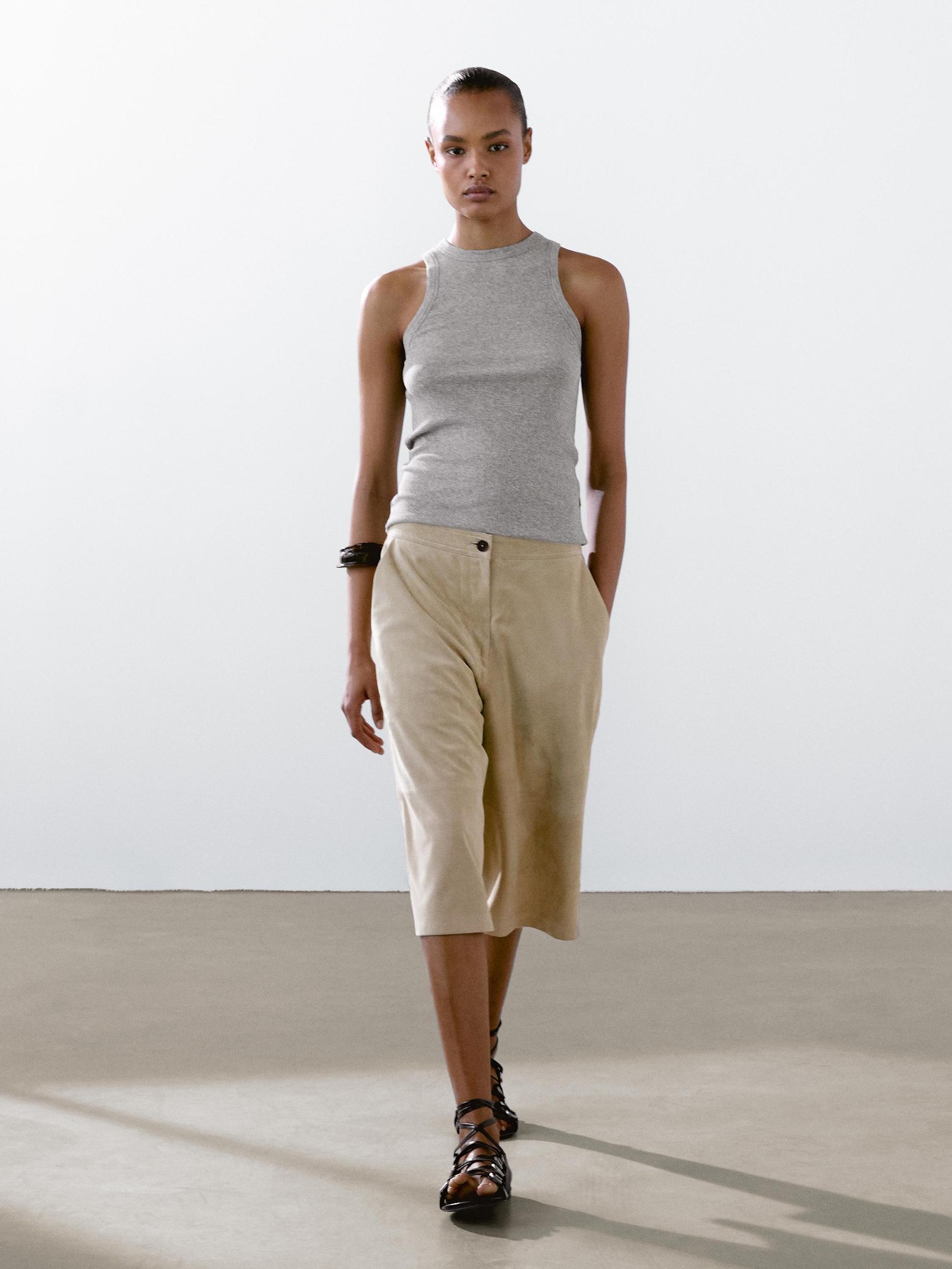 100% cotton halter top Product Image