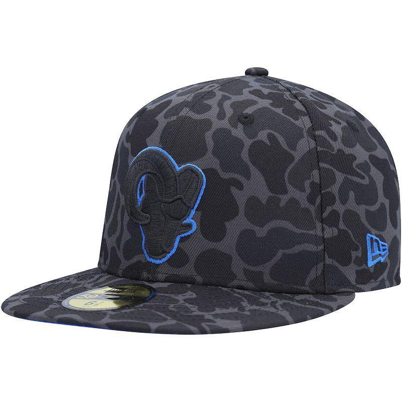 Mens New Era Los Angeles Rams Amoeba Camo 59FIFTY Fitted Hat Product Image