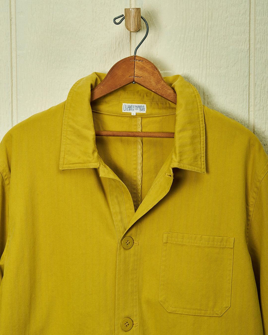 French Workman’s Jacket in Squash Herringbone Product Image