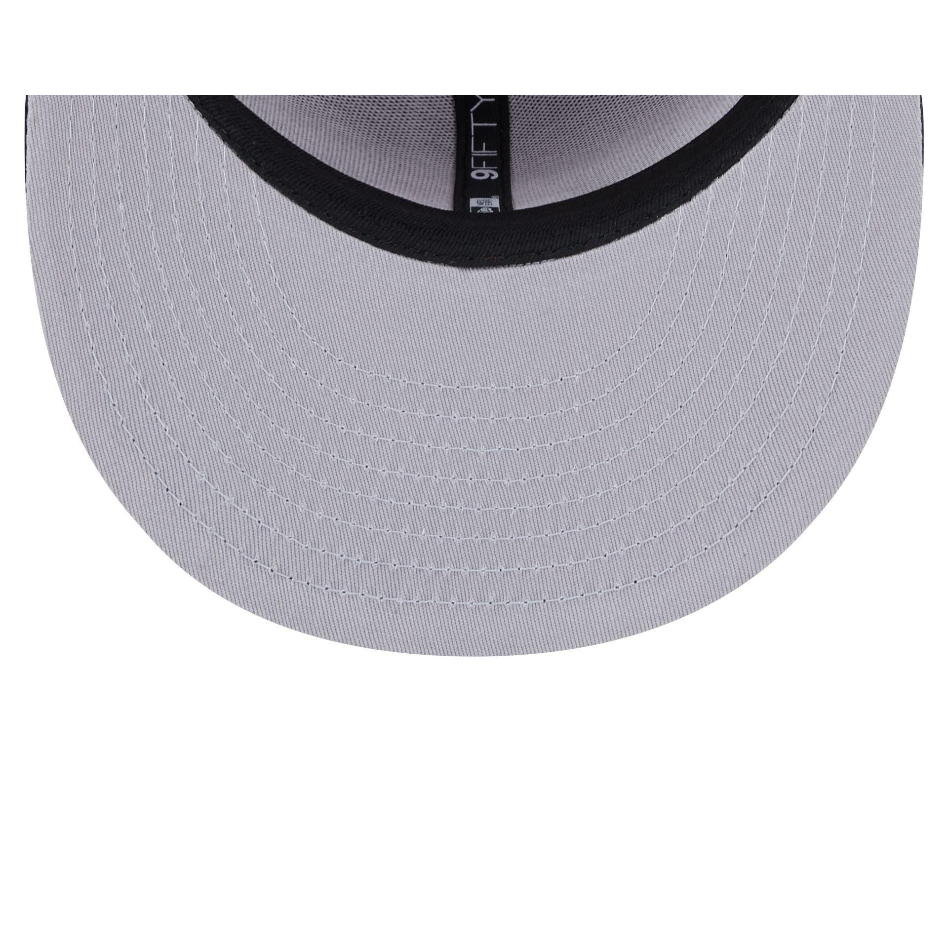 Kansas City Chiefs 2025 Sideline Hot Weather Split Panel 9FIFTY Snapback Hat Male Product Image