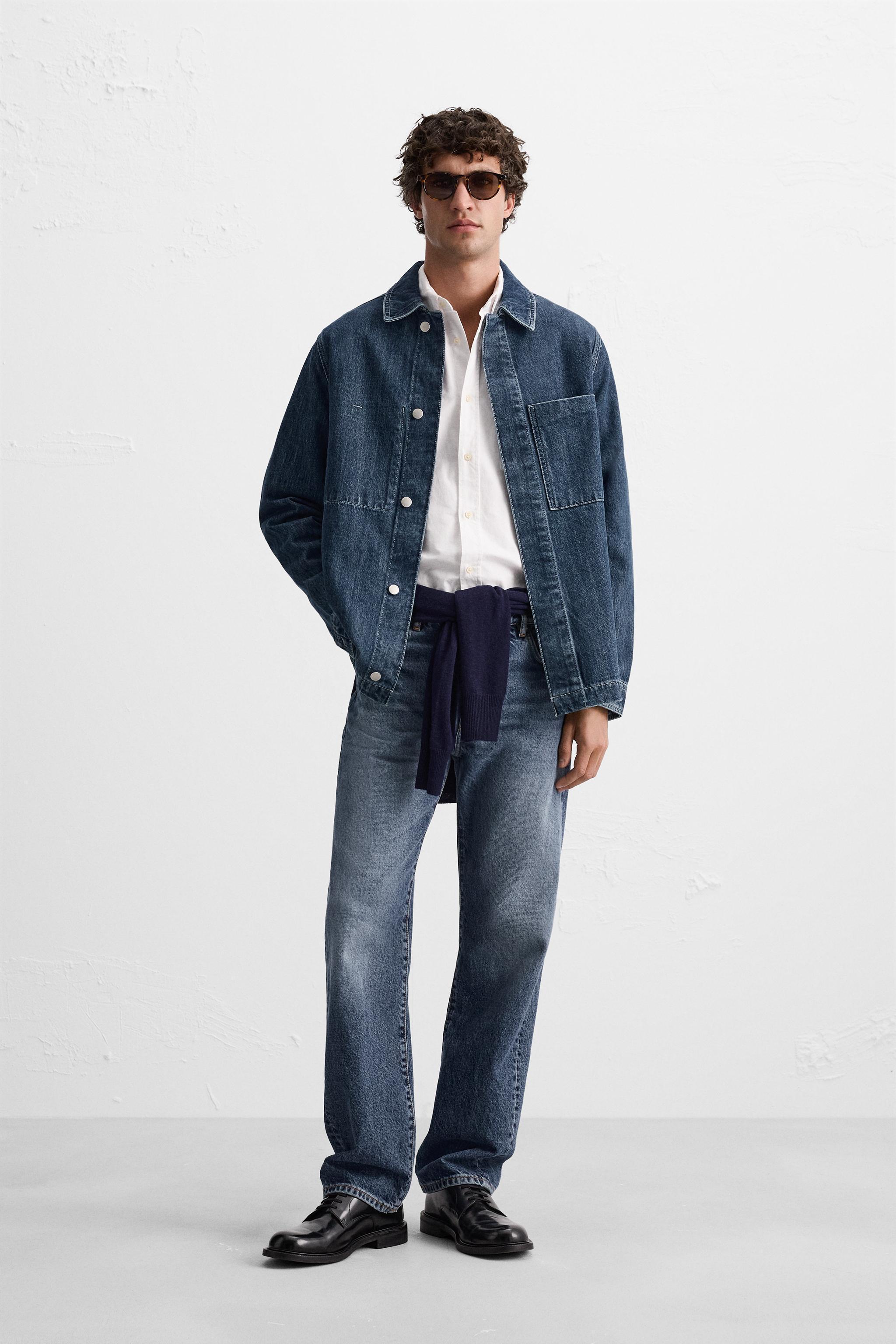 POCKET DENIM OVERSHIRT Product Image