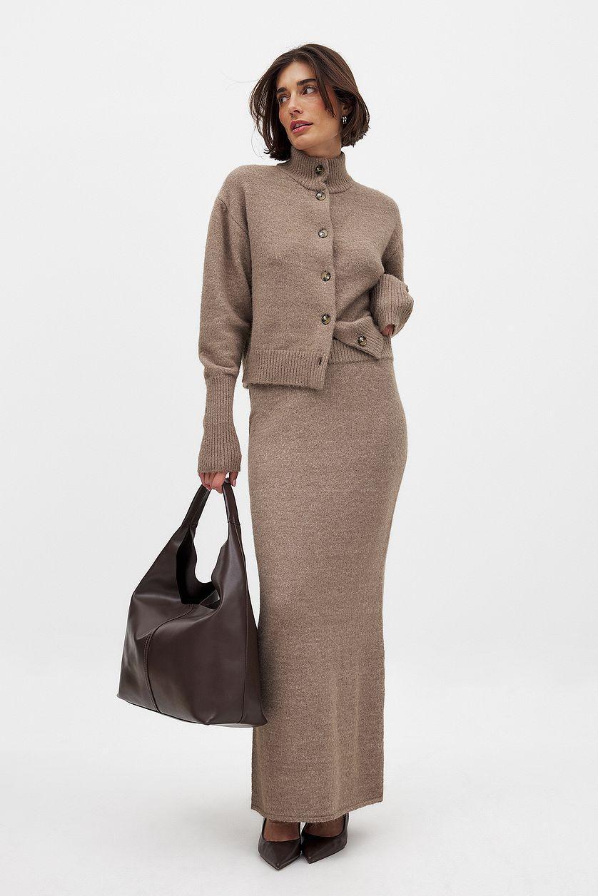 Knitted Maxi Skirt Product Image