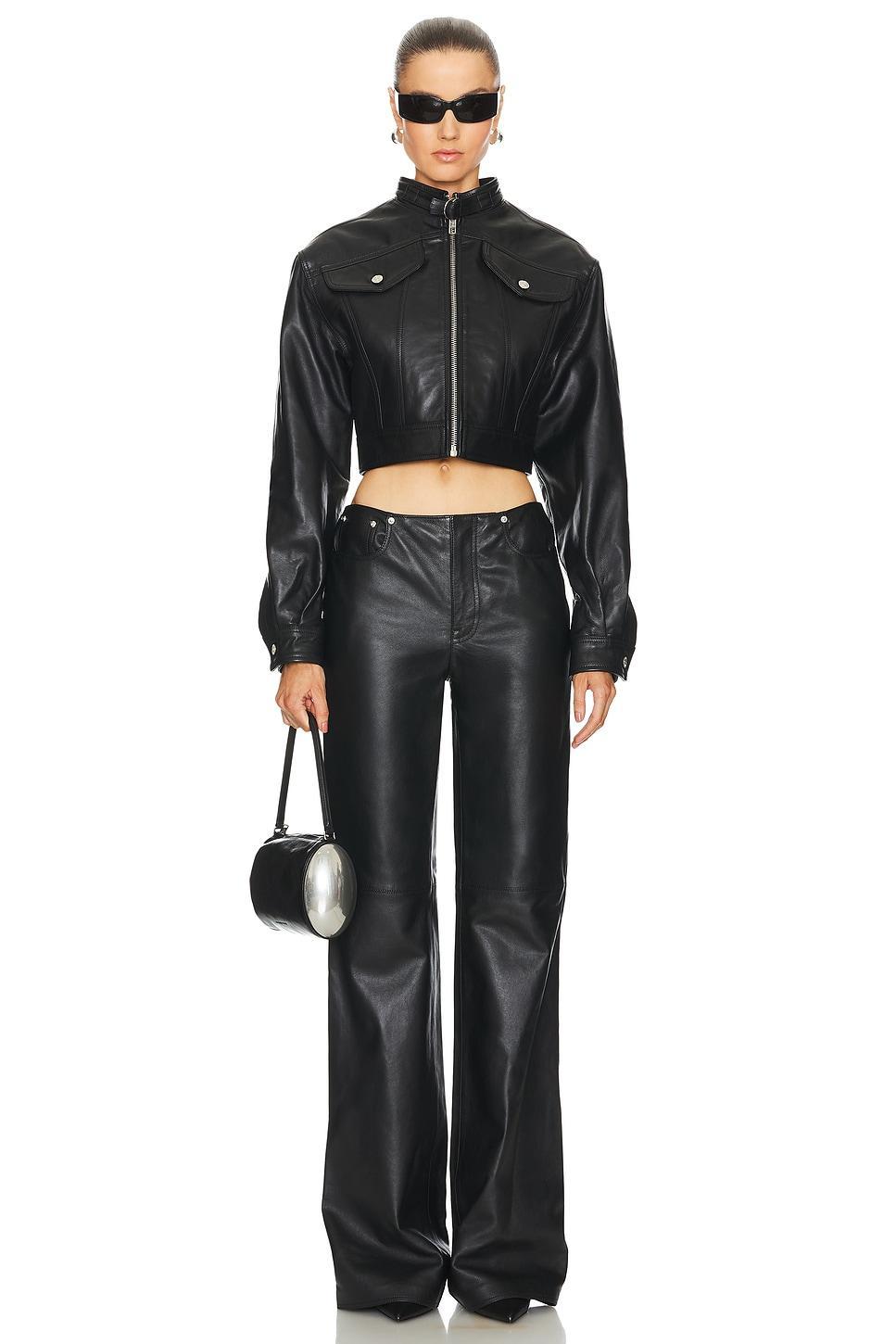 Leather Pant Moschino Jeans Product Image