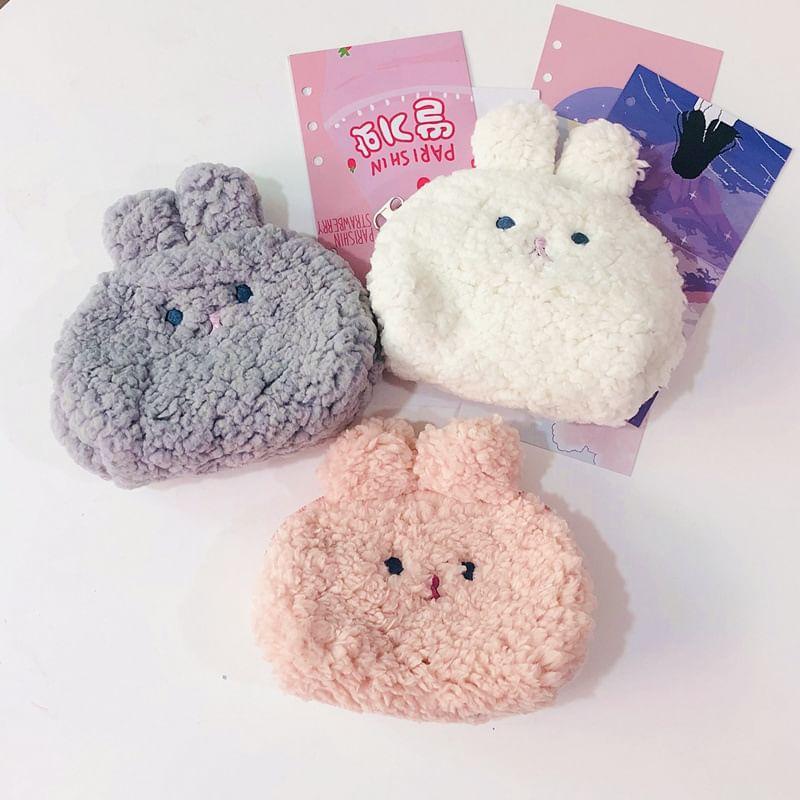 Rabbit Fluffy Coin Purse / Makeup Pouch Product Image