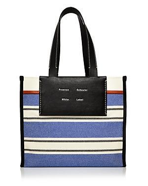 Proenza Schouler White Label Morris Large Coated Canvas Tote Product Image