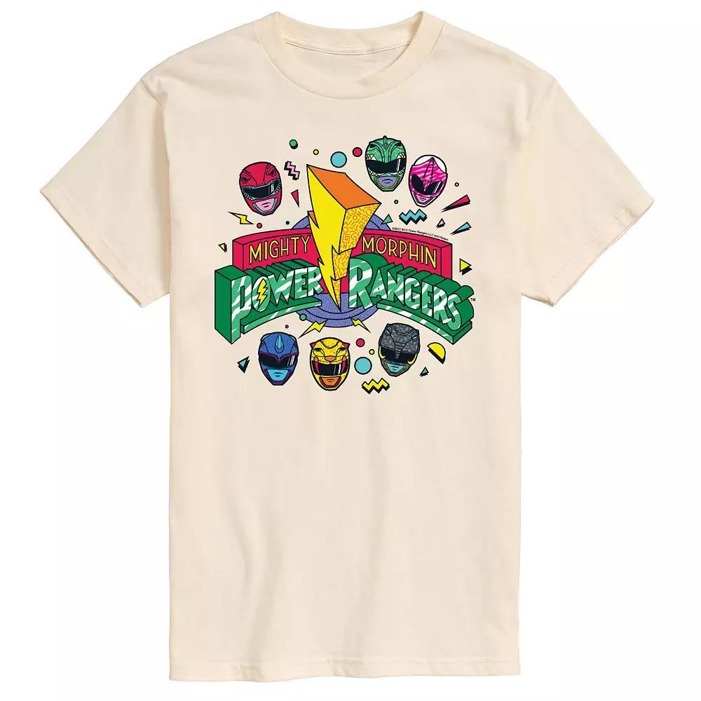 Men's Power Rangers 90s Logo Graphic Tee,  Product Image