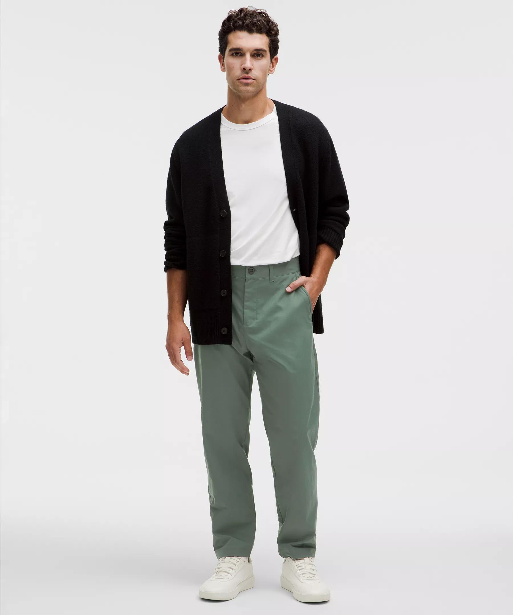 Relaxed-Tapered Smooth Twill Trouser *Cropped Product Image