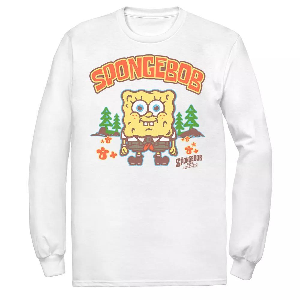 Men's Spongebob Movie Bubble Art Style Tee,  Product Image