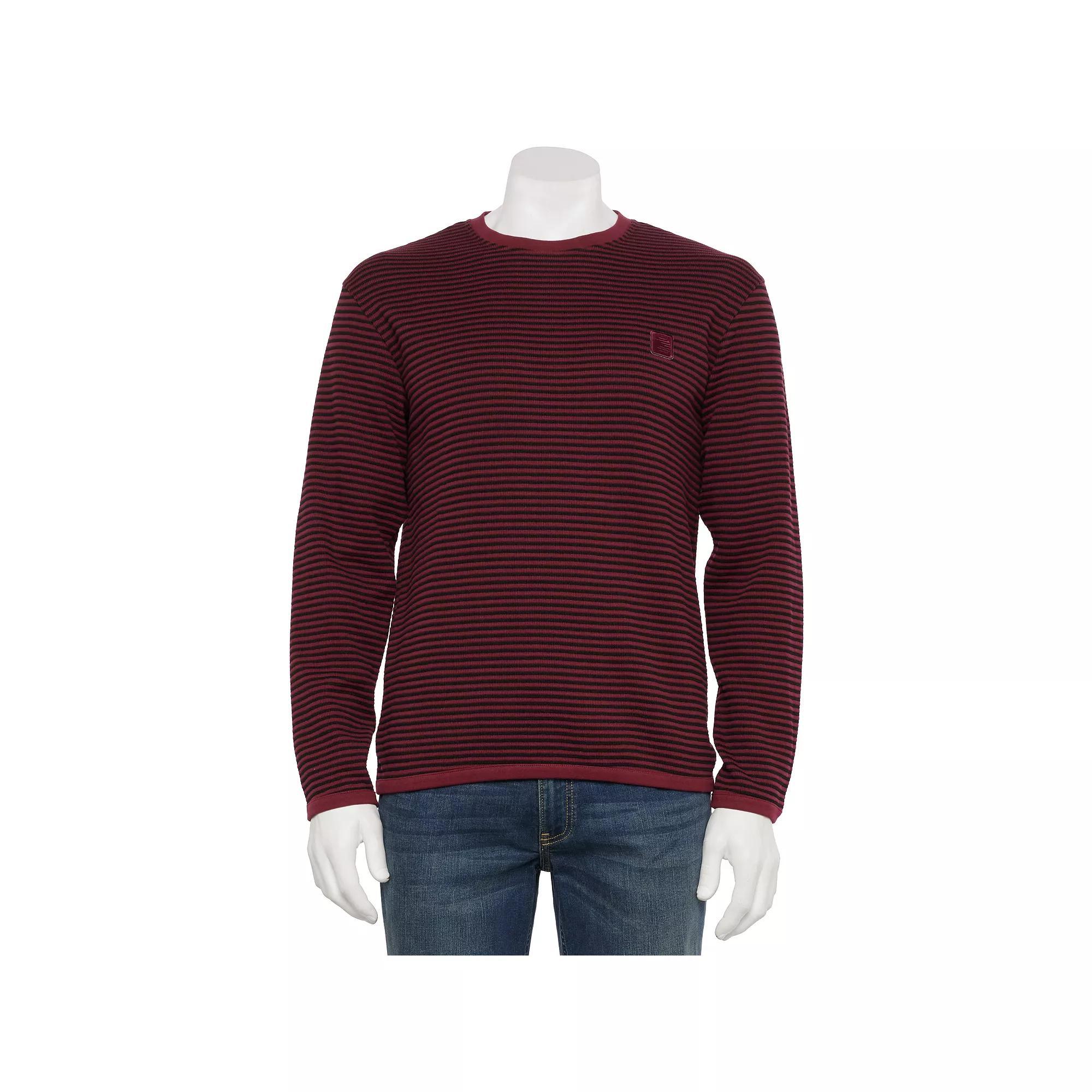 Men's Laguna Long Sleeve Waffle Knit Tee, Size: Large, Blue Product Image