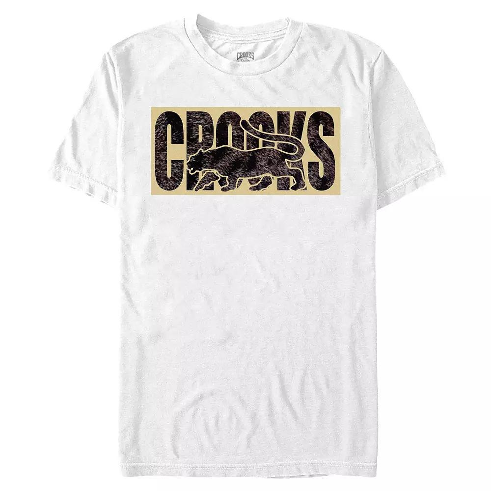Men's Crooks And Castle Panther Ready To Attack Graphic Tee,  Product Image
