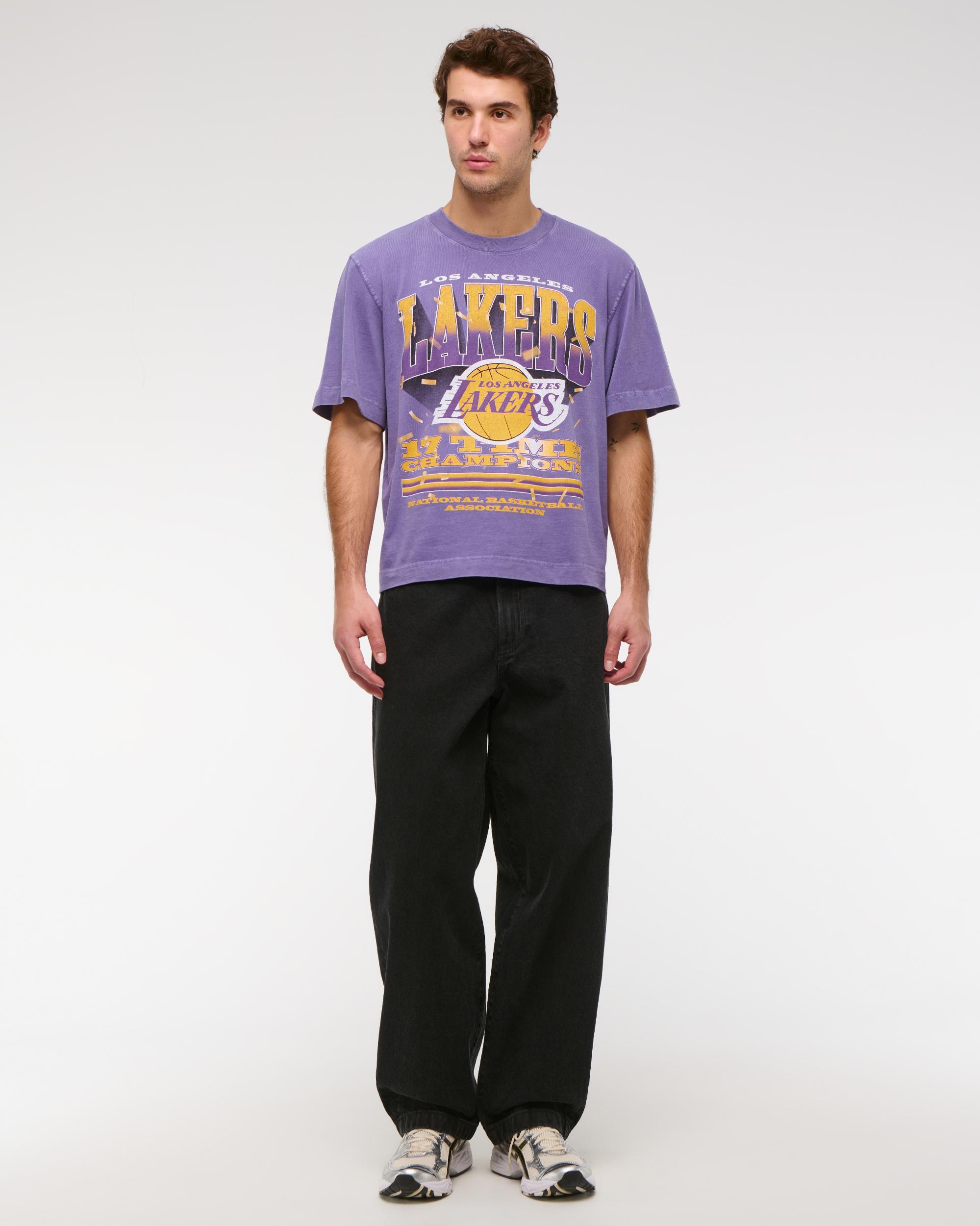 Cropped Minnesota Timberwolves Graphic Tee Product Image