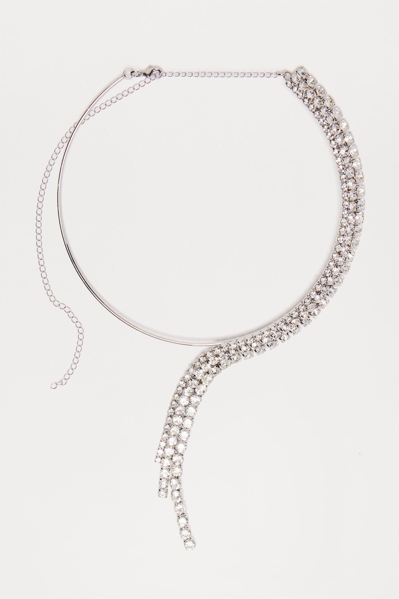 The Shiniest One Around Necklace  - Silver Product Image