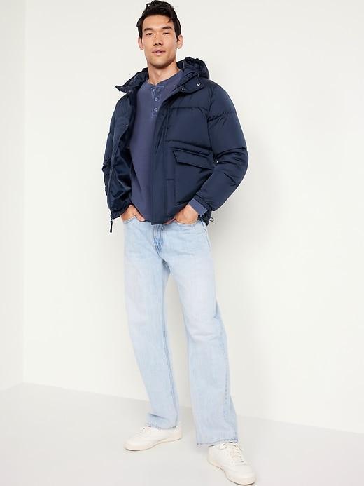 Hooded Puffer Jacket Product Image