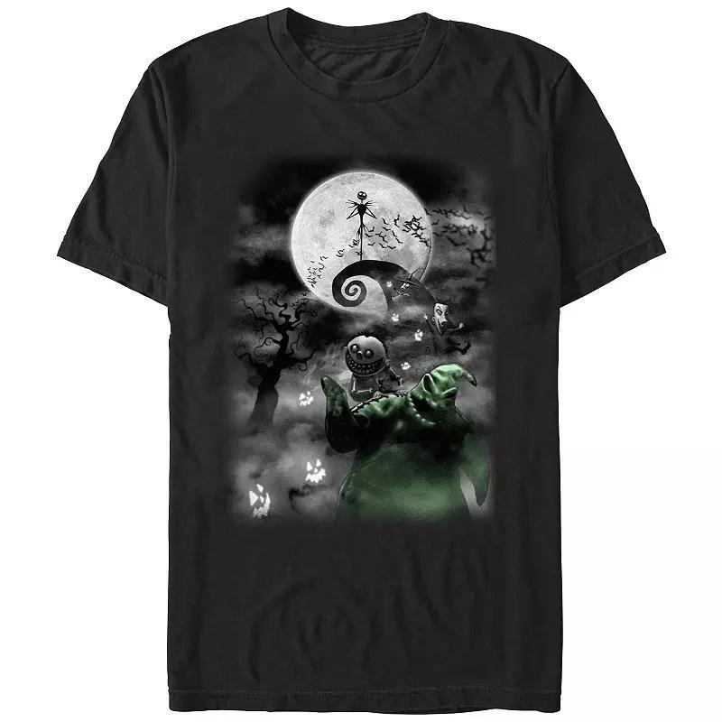 Disney's The Nightmare Before Christmas Scary Night Men's Graphic Tee, Size: XS, Black Product Image