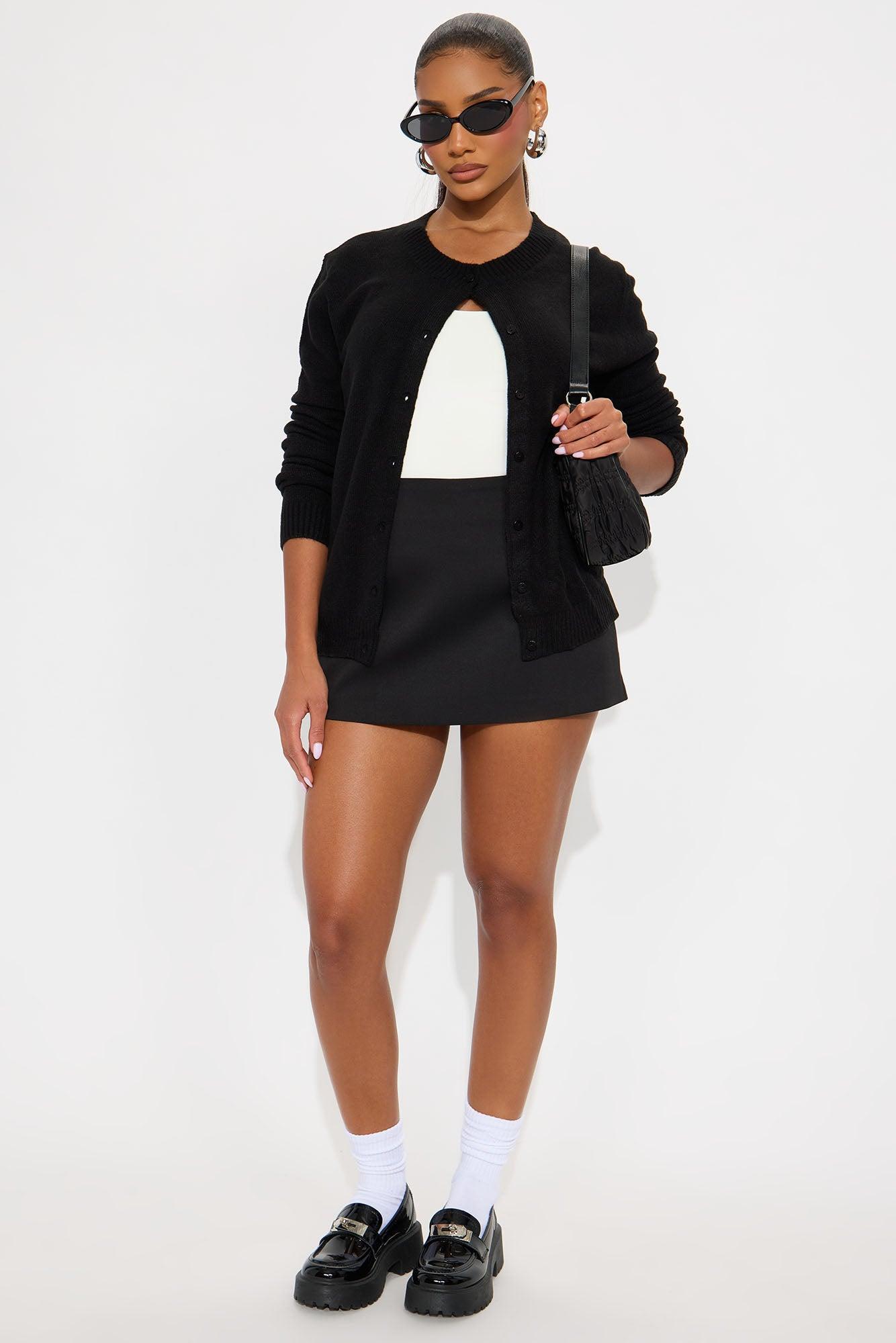 Comfort Club Cardigan - Black Female Product Image