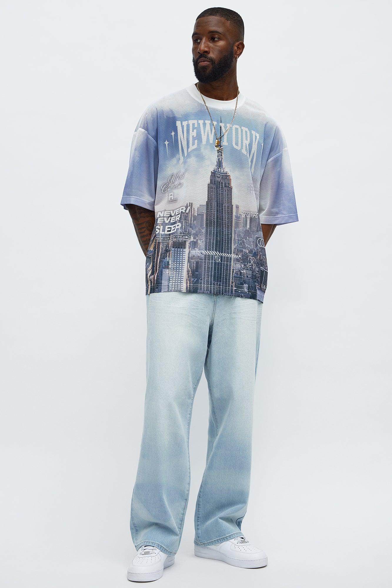 Regular Fit New York Tshirt - Multi Color Male Product Image
