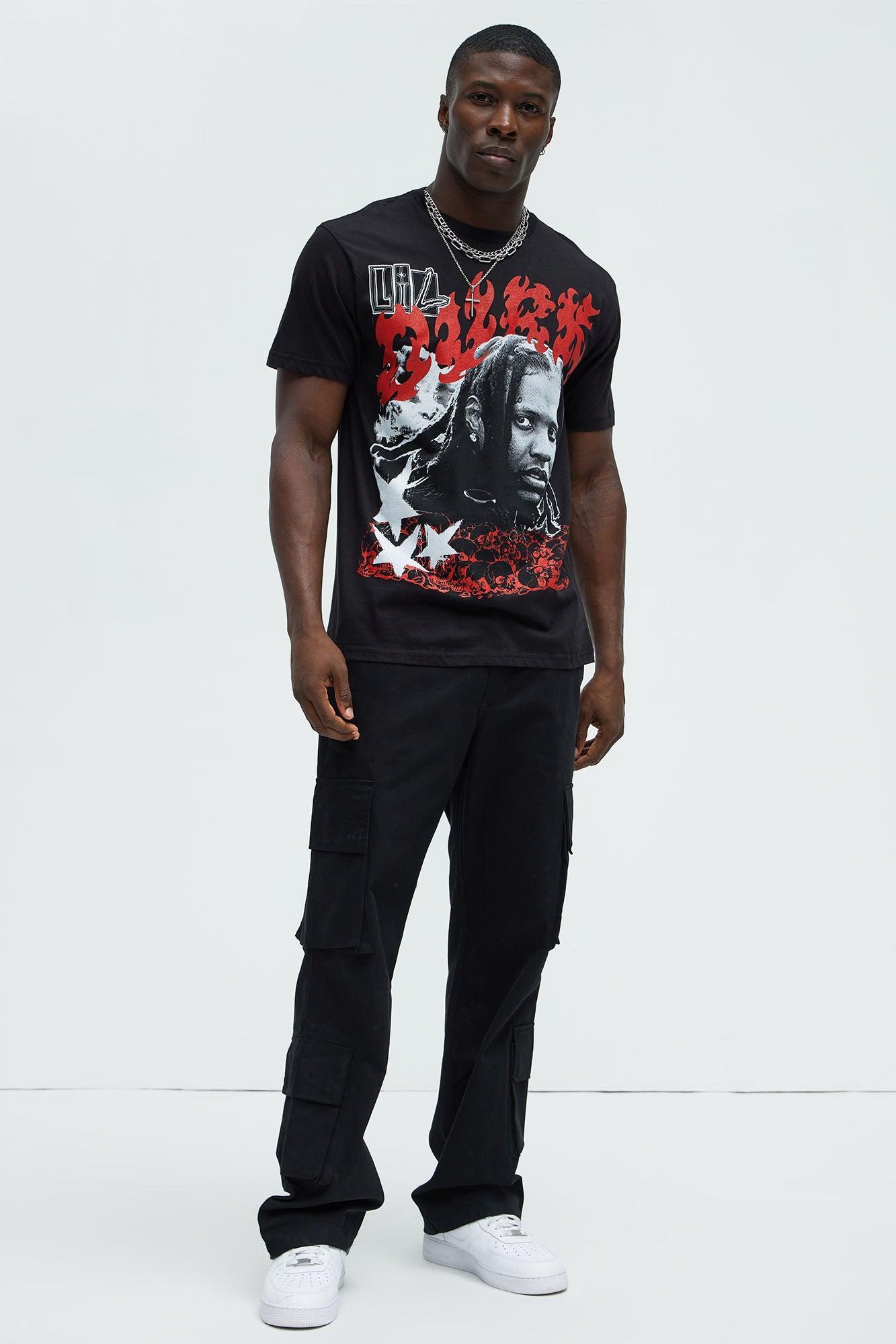 Lil Durk Short Sleeve Tee - Black Product Image