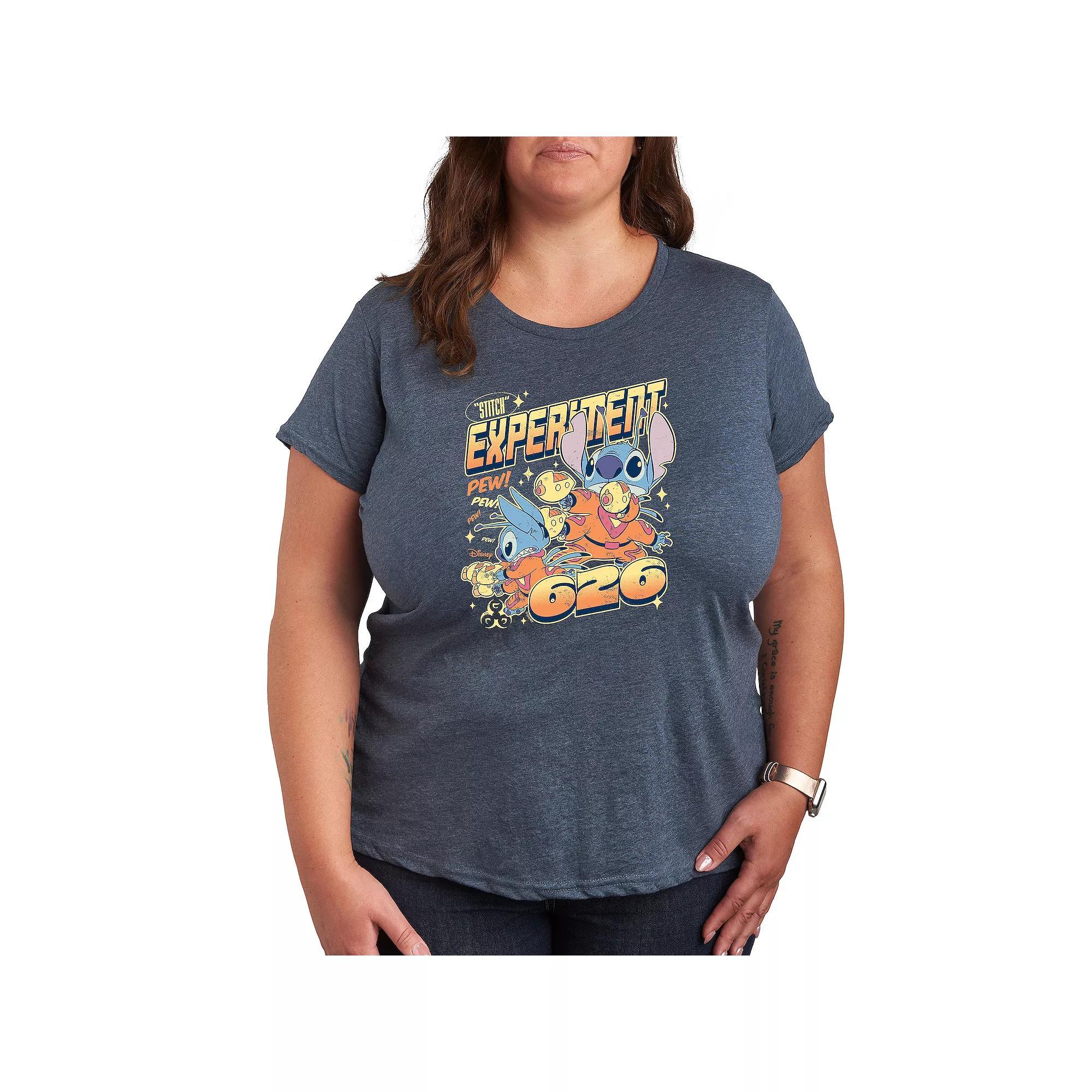 Disney's Lilo & Stitch Plus Experiment 626 Graphic Tee, Women's,  Product Image