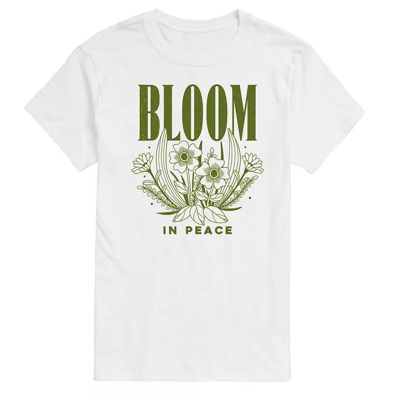 Mens Bloom in Peace Graphic Tee Product Image