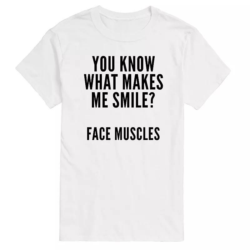 Big & Tall You Know What Makes Me Smile Graphic Tee, Men's,  Product Image