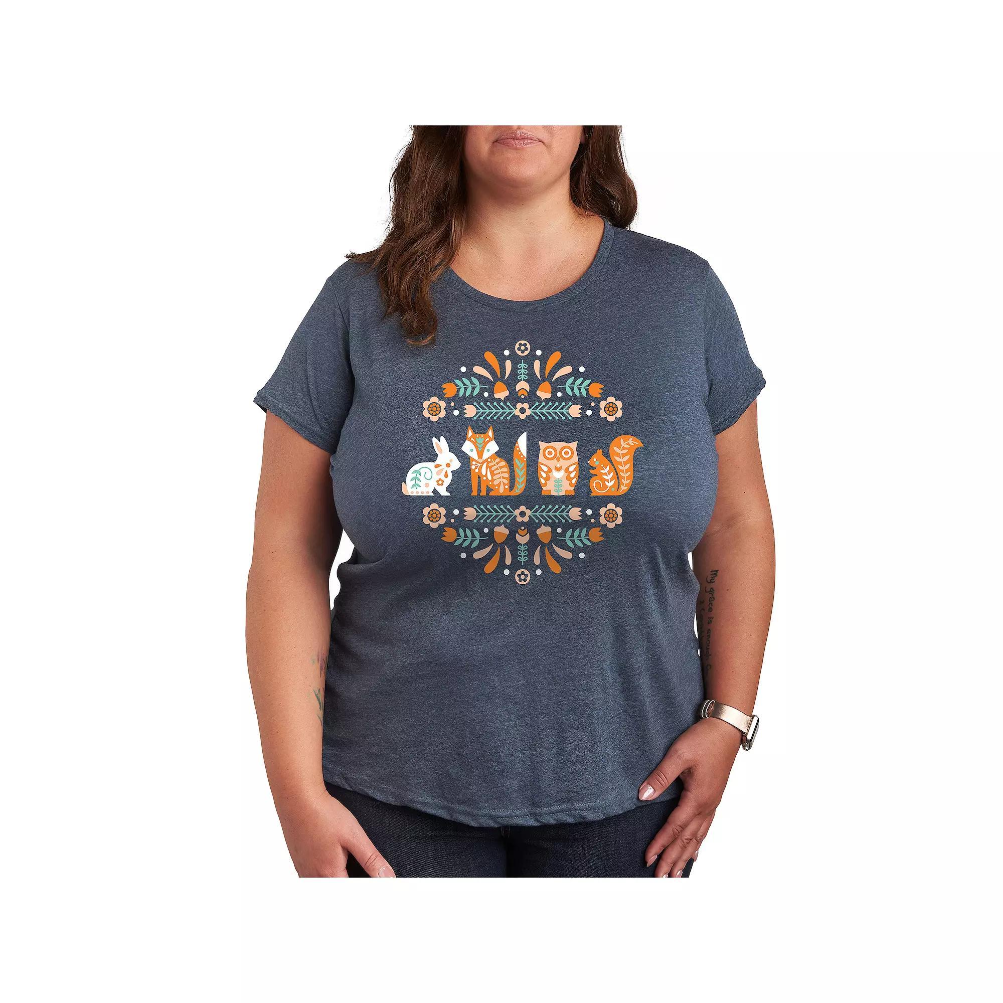 Disney's Wish Plus Adventure Grid Graphic Tee, Women's,  Product Image
