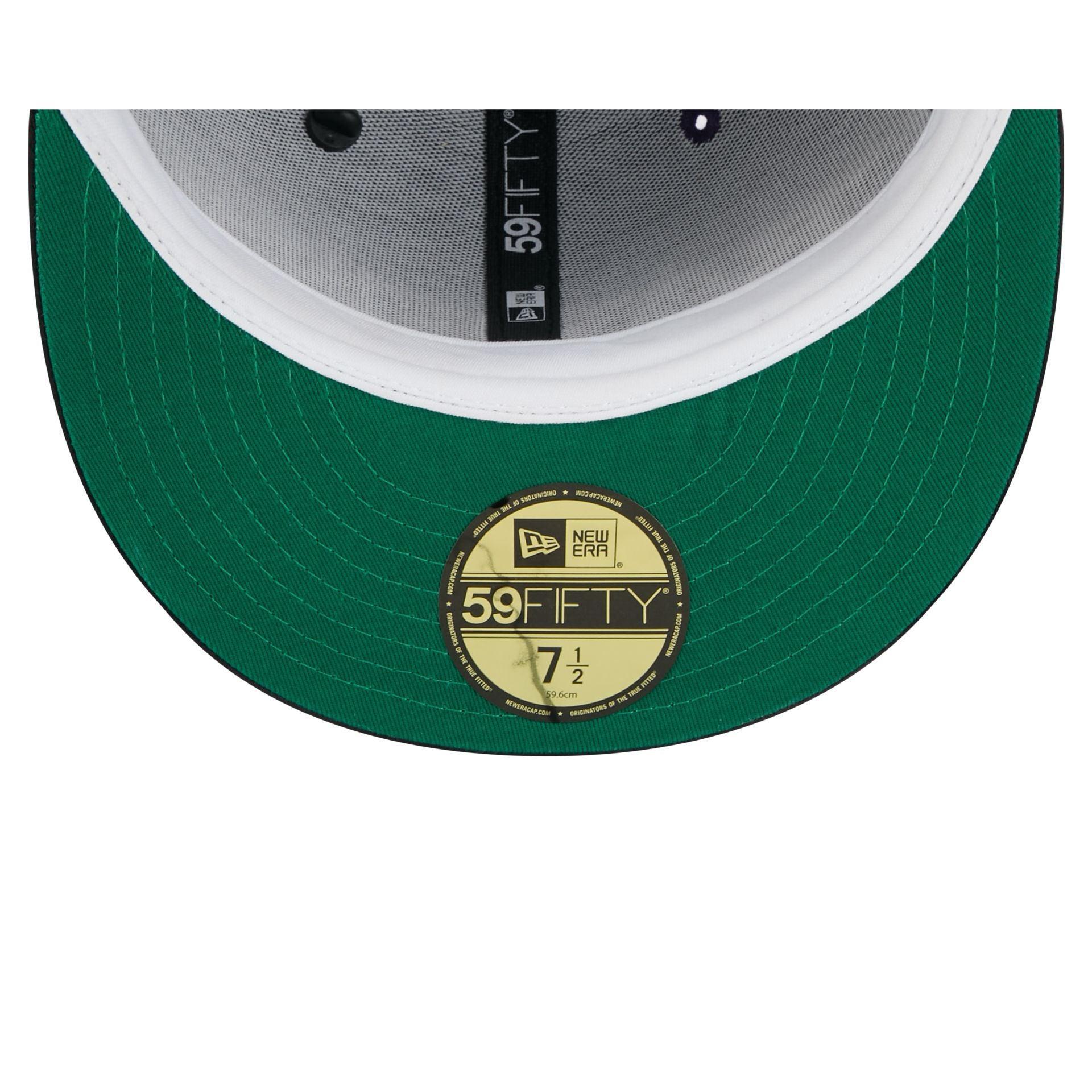 Baltimore Ravens Spring Satin 59FIFTY Fitted Hat Male Product Image