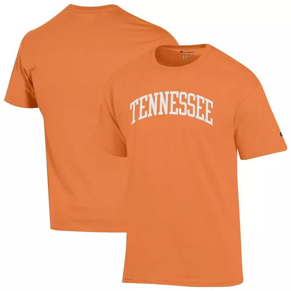 Men's Champion Tennessee Orange Tennessee Volunteers Basic Arch T-Shirt,  Product Image