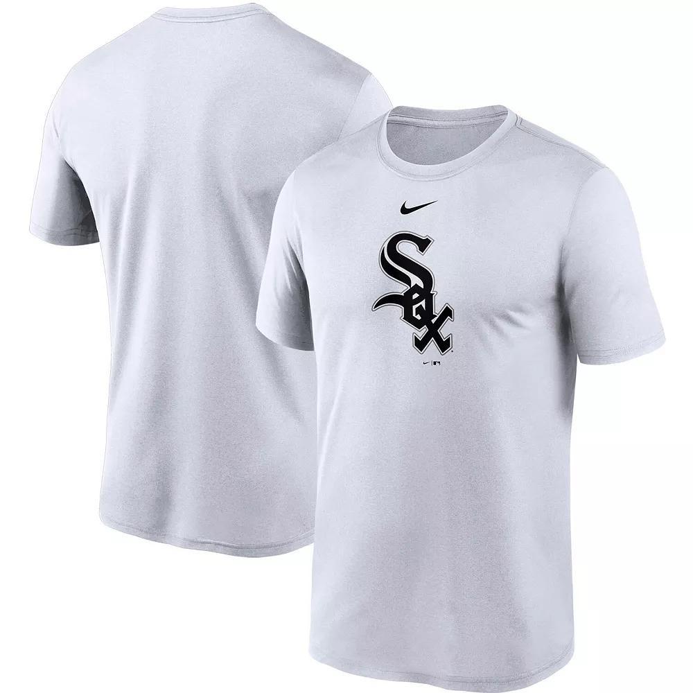 Men's Nike White Chicago White Sox Large Logo Legend Performance T-Shirt,  Product Image