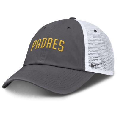 San Diego Padres Wordmark Club Men's Nike MLB Trucker Adjustable Hat Product Image