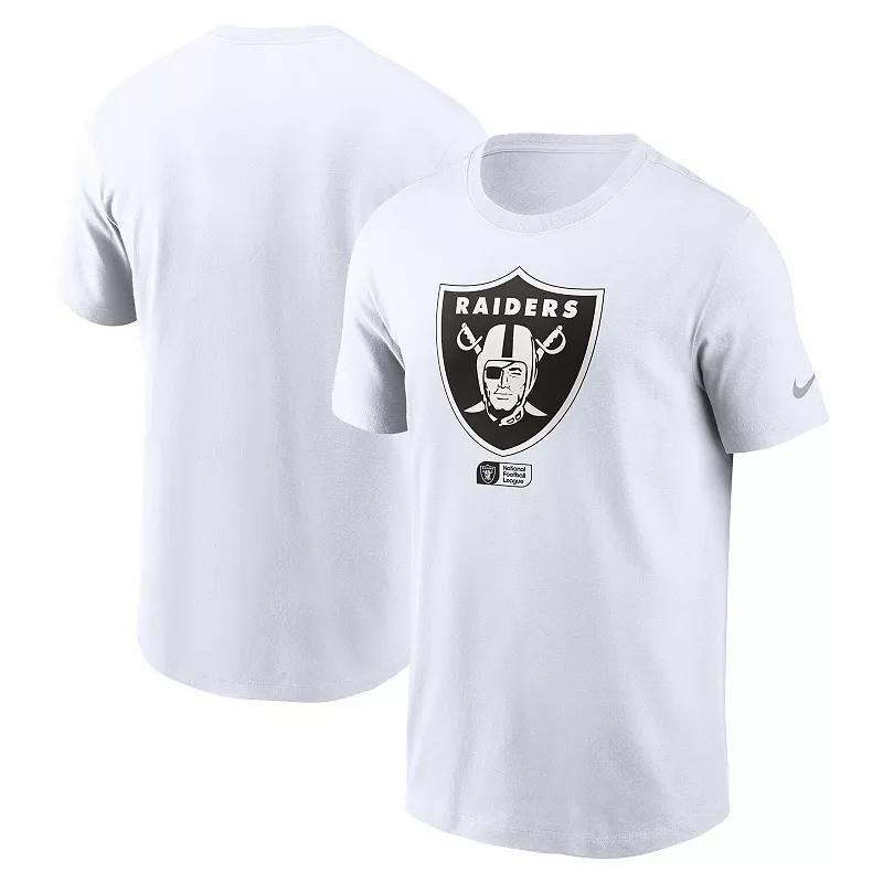 Men's Nike White Las Vegas Raiders Faded Essential T-Shirt, Size: XL, Lvr White Product Image