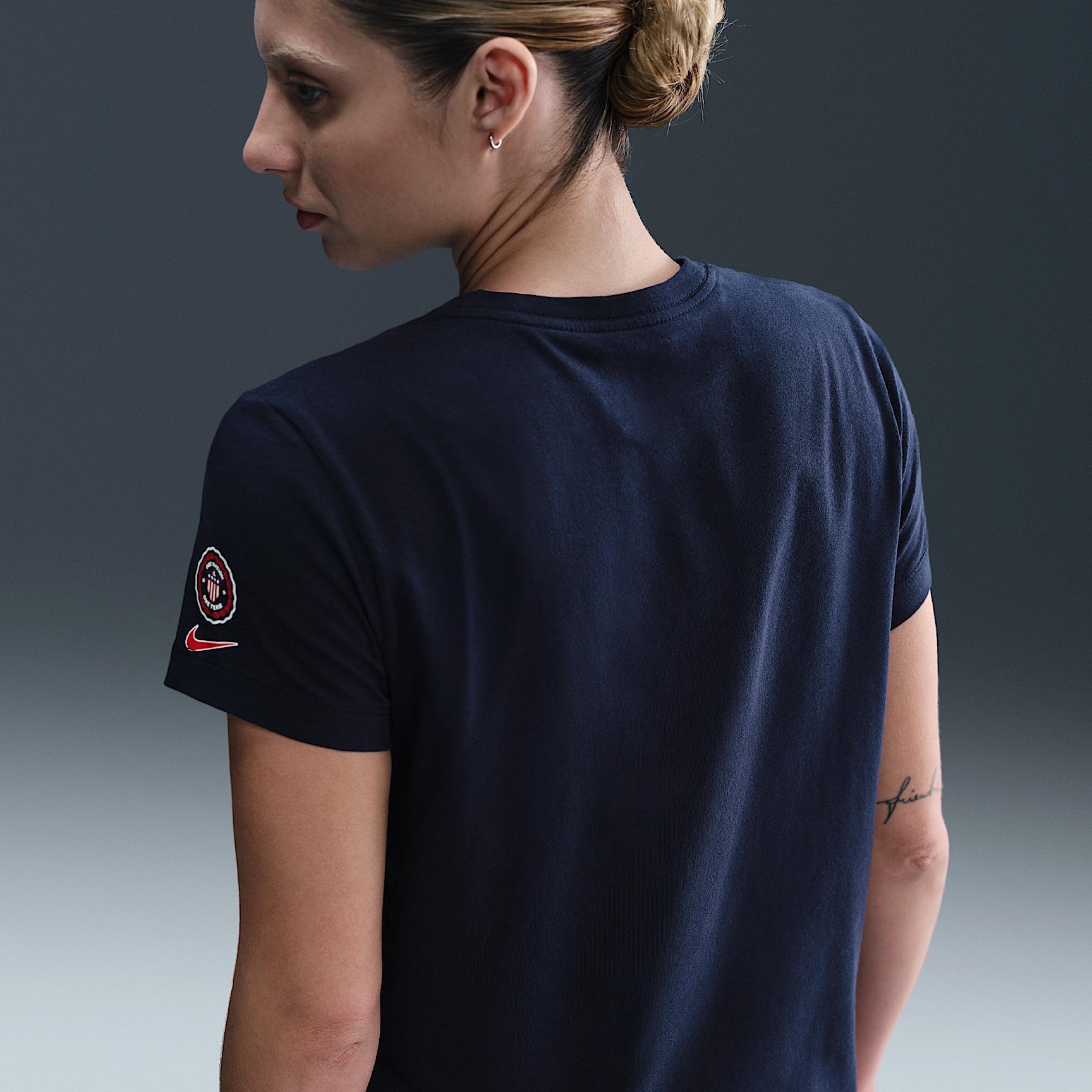 USWNT Nike Womens Soccer T-Shirt | HQ8460-451 Product Image
