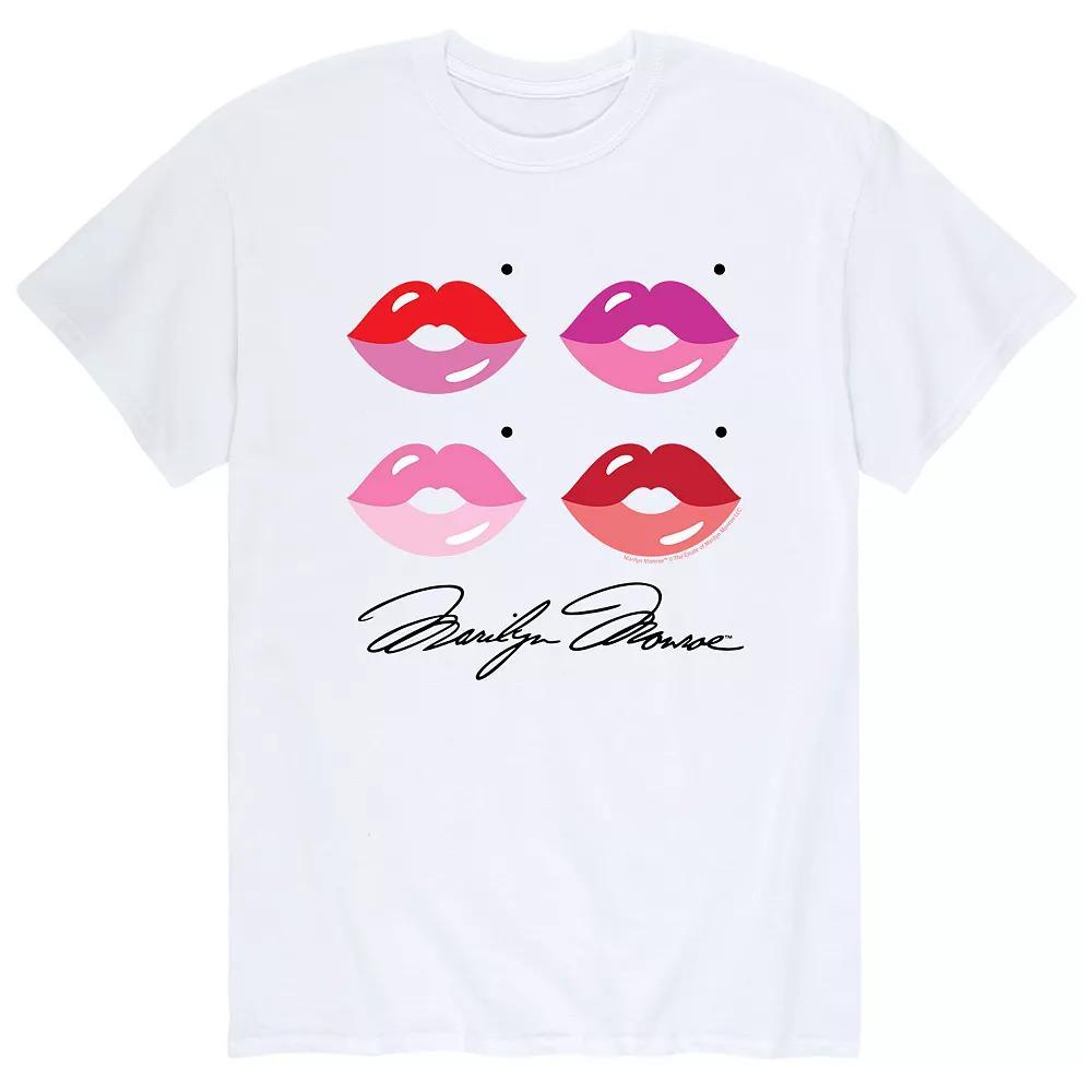 Men's Marilyn Monroe Leopard Heart Tee,  Product Image