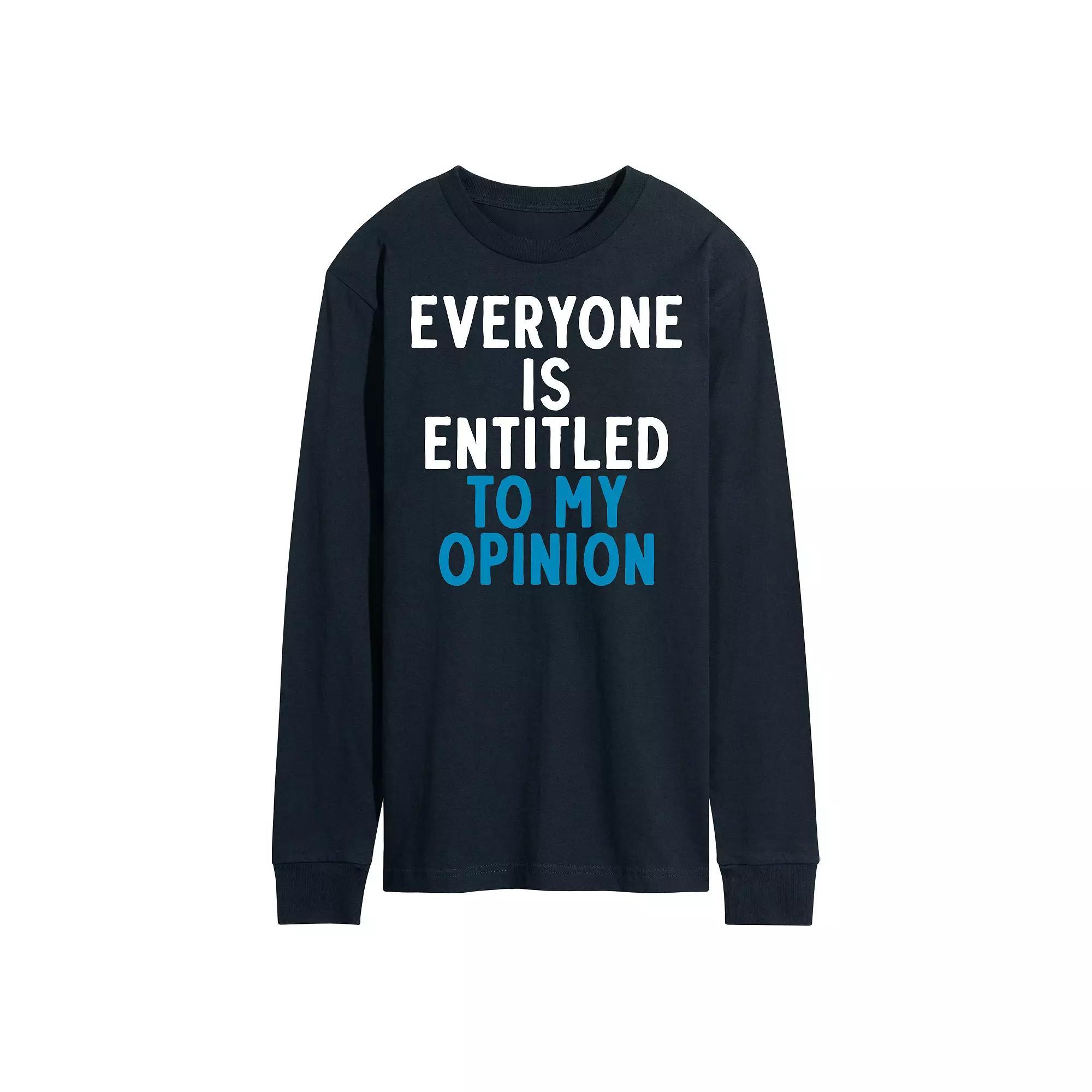 Men's "My Opinion" Graphic Tee,  Product Image