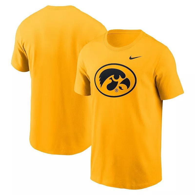 Men's Nike Gold Iowa Hawkeyes Primetime Alternate Logo T-Shirt, Size: Medium Product Image