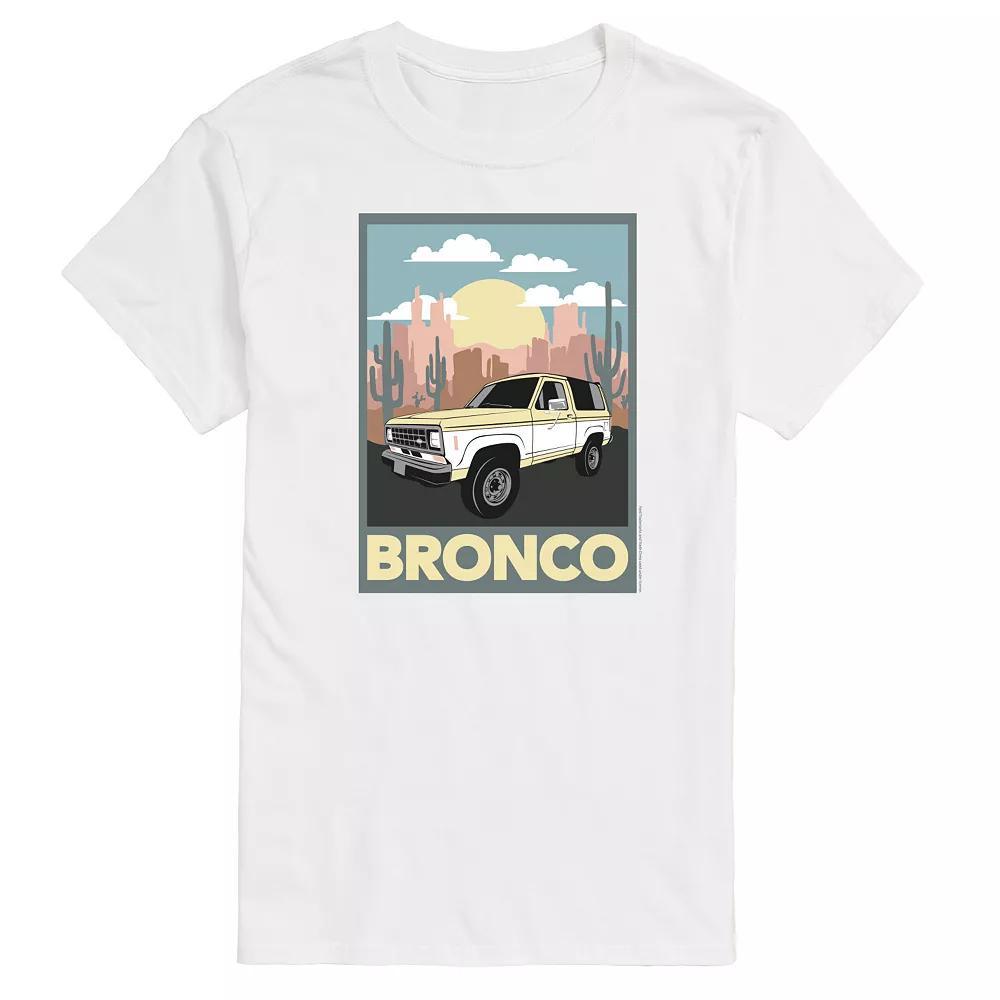 Big & Tall Ford Bronco Desert Graphic Tee, Men's,  Product Image