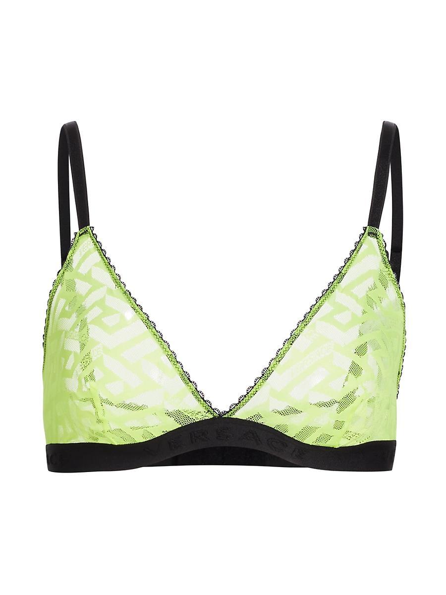 Womens Greca Signature Tulle Bralette Product Image